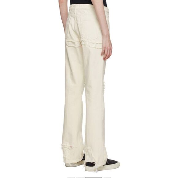 Frame Off White The Low Boot Distressed Jeans Size 29‎ - Picture 14 of 14